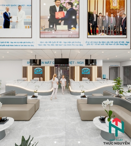 Thiết Kế Nội Thất Bệnh Viện Mắt Chuẩn Y Tế, Thẩm Mỹ Cao