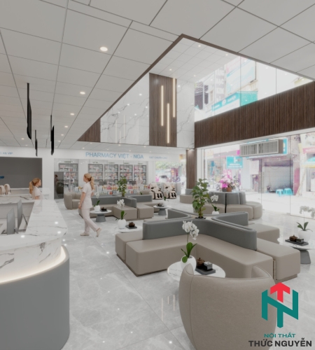 Thiết Kế Nội Thất Bệnh Viện Mắt Chuẩn Y Tế, Thẩm Mỹ Cao