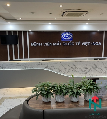Chuyên Thiết Kế Nội Thất Phòng Khám Mắt & Bệnh Viện Mắt Việt Nga