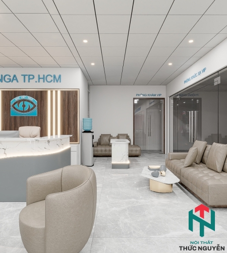 Thiết Kế Nội Thất Bệnh Viện Mắt Chuẩn Y Tế, Thẩm Mỹ Cao