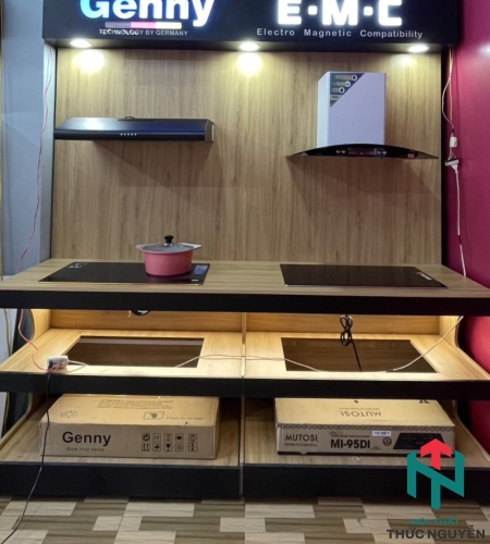 Thi Công Nội Thất Showroom Thiết Bị Nhà Bếp Sang Trọng