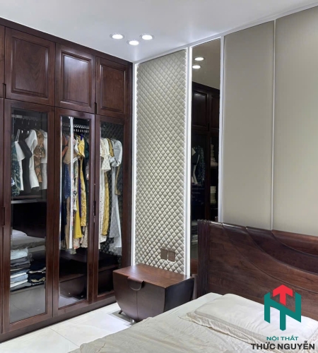 KIẾN TẠO KHÔNG GIAN SỐNG ĐẲNG CẤP VỚI GỖ ÓC CHÓ