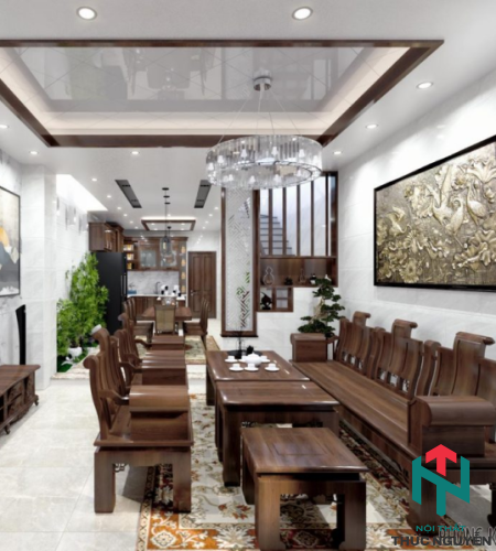 Thi Công Nội Thất Nhà Phố Cao Cấp tại Gò Vấp Uy Tín