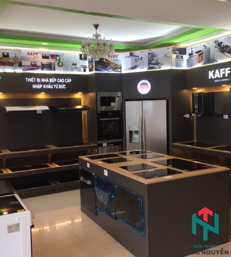 Thi Công Nội Thất Showroom Thiết Bị Nhà Bếp Sang Trọng