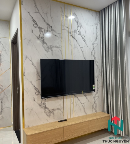Thi Công Nội Thất Căn Hộ HT Pearl (Dĩ An) Uy Tín