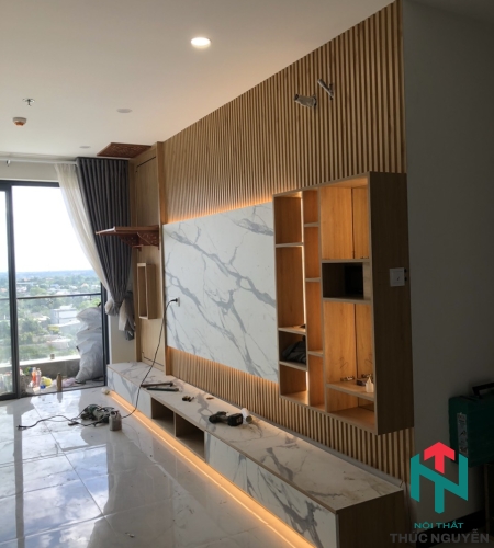 Thi công nội thất Chung cư Sky View Thủ Dầu Một