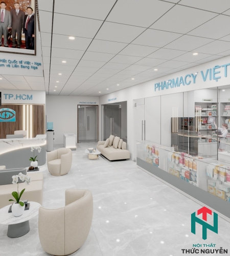 Thiết Kế Nội Thất Bệnh Viện Mắt Chuẩn Y Tế, Thẩm Mỹ Cao