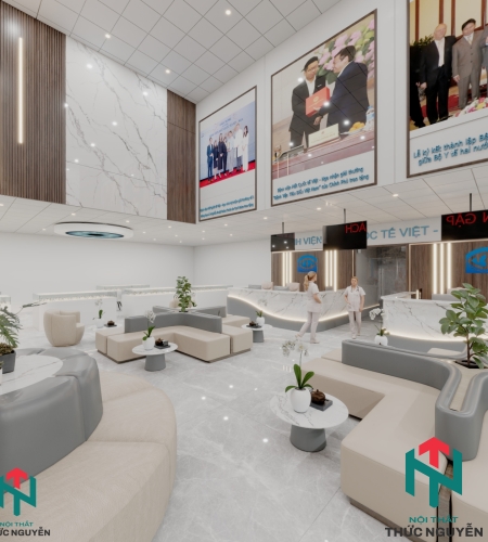 Thiết Kế Nội Thất Bệnh Viện Mắt Chuẩn Y Tế, Thẩm Mỹ Cao