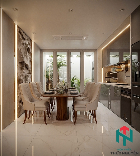 Thiết Kế Xây Dựng Nhà Phố Cao Cấp tại Gò Vấp