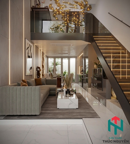 Thiết Kế Xây Dựng Nhà Phố Cao Cấp tại Gò Vấp