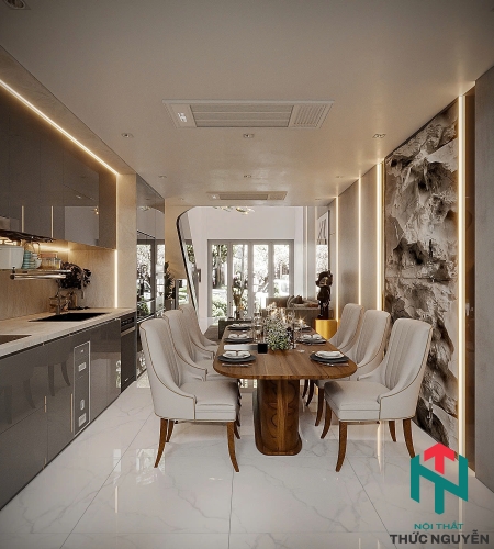 Thiết Kế Xây Dựng Nhà Phố Cao Cấp tại Gò Vấp